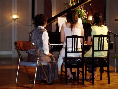 発表会　風月堂ホール　ピアノ